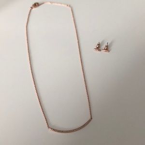 Rose Gold Jewelry Set